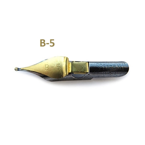 Speedball Broad Edge B-Series Round Calligraphy Nibs and Sets