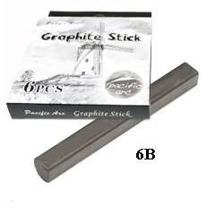 Graphite Stick 6B Artists GS-6B