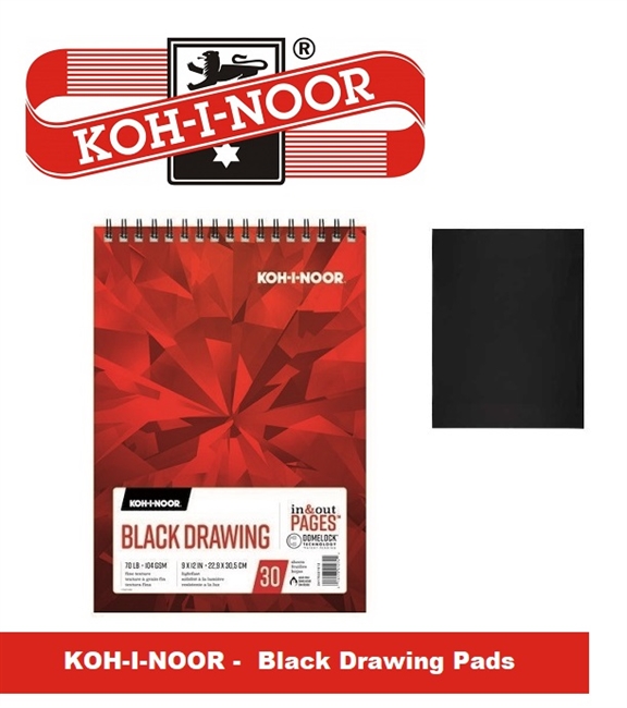 Koh-I-Noor Paper Sheets Tape Bound Tracing Pad - 9 x 12 in