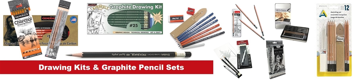 Drawing Kits & Graphite Pencil Sets