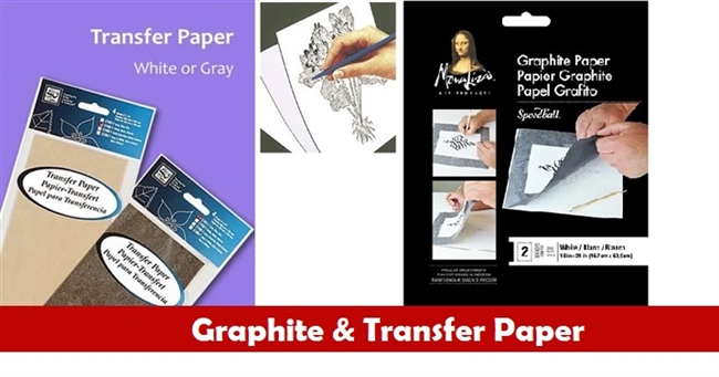Speedball Black Transfer Graphite Paper